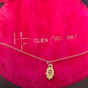 Hamsa Hand 14k gold Helen Ficalora Charm
